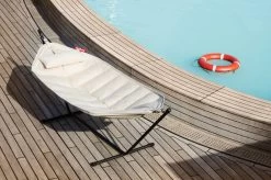 Fatboy Headdemock Superb Deluxe, Sahara/Schwarz -Urban Im Freien 01 FATBOY Headdemock Desert Moodpicture SS Rotterdam