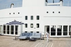 Fatboy Paletti Sofaset, 3 Module, Rechts, Ozeanblau Gestreift -Urban Im Freien 03 FATBOY Paletti Stripe Ocean Blue Moodpicture SS Rotterdam