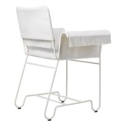 Gubi Tropique Stuhl Mit Fransen, Weiß - Udine 06 -Urban Im Freien 10093518 B3Q Tropique Dining Chair W Fringes Classic White Udine Limonta6