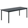 Muuto Linear Steel Tisch, 200 X 75 Cm, Schwarz -Urban Im Freien 1031Muuto iso19 TH