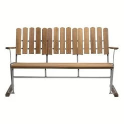 Sofa 6, Feuerverzinkter Stahl - Teakholz 7 Sofa 6, Feuerverzinkter Stahl - Teakholz -Urban Im Freien 10331 Soffa 6 teak fram