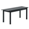 Muuto Linear Steel Bank, 110 Cm, Schwarz -Urban Im Freien 1043Muuto iso19 TH