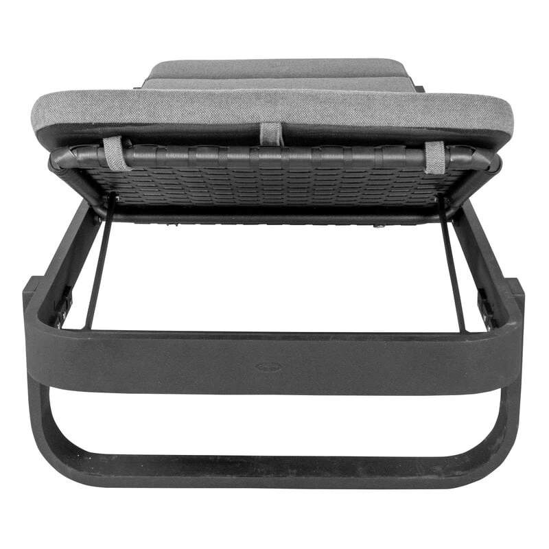 Cut Sonnenliege, Grau 4 Cut Sonnenliege, Grau – Bild 2