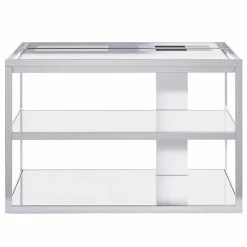 Open Kitchen Rahmen 100, Edelstahl Gebürstet