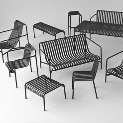 Hay Loungesessel Palissade, Niedrig, Anthrazit -Urban Im Freien 1195Hay iso 1 2