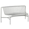 Hay Palissade Park Sitzbank-Erweiterung, Innen, Himmelgrau -Urban Im Freien 11HAY palissade park dining lisapenkki in sky grey ma