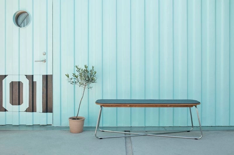 Skagerak Lilium Sitzkissen, Marineblau 4 Skagerak Lilium Sitzkissen, Marineblau – Bild 2