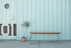 Skagerak Lilium Bank, Teak – Edelstahl 13 Skagerak Lilium Bank, Teak – Edelstahl -Urban Im Freien 1420072 Lilium Bench 03 M