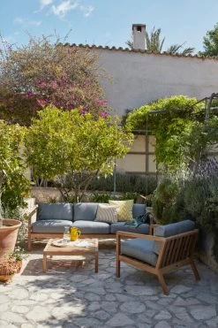 Skagerak Virkelyst 3 Sitzer Sofa, Teak – Aschgrau -Urban Im Freien 1505783 1505731 S1505770 02 M