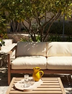 Skagerak Virkelyst Tisch, 75 X 70 Cm, Teakholz -Urban Im Freien 1505883 1600475 Virkelyst 2 seater2C Opening Tray M