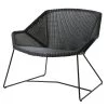 Breeze Loungesessel, Schwarz 2 Breeze Loungesessel, Schwarz -Urban Im Freien 201Cane line iso TH