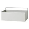 Ferm LIVING Wall Box, Rechteckig, Hellgrau