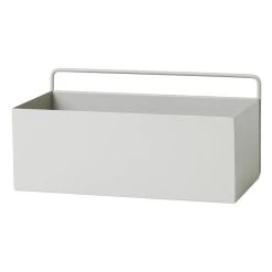 Ferm LIVING Wall Box, Rechteckig, Hellgrau