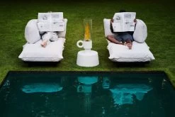 Fatboy Paletti Sofa, 2 Module, Links, Nebelgrau -Urban Im Freien 20 FATBOY Flamstastique Moodpicture AH WITH MODEL 043 C01 v2