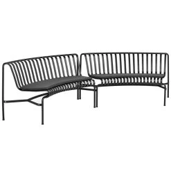 Hay Sitzkissen Für Palissade Park Sitzbank, Innen/innen, 2er-Set, An -Urban Im Freien 21HAY palissade park dining pehmusteet in in anthracite set of 2 ma