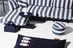 Fatboy Paletti Sofa, 2 Module, Links, Ozeanblau Gestreift -Urban Im Freien 21 FATBOY Blue 01 Masterpiece