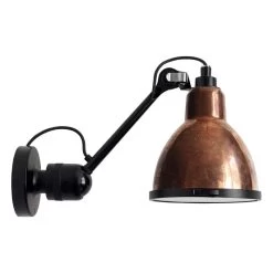 Lampe Gras 304 Classic Außenlampe, Runder Schirm, Kupfer – Schwa