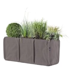 Baclong 3 Stoffpflanzgefäß, 110 L, Taupe 5 Baclong 3 Stoffpflanzgefäß, 110 L, Taupe -Urban Im Freien 303847 2 BACLONG 3 LARGE LIGHTWEIGHT PLANTERS 110L TAUPE FABRIC BACSAC