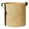 Stoffblumentopf, 25 L, Ginger Yellow 2 Stoffblumentopf, 25 L, Ginger Yellow -Urban Im Freien 304009 1 ROUND FLOWER POT 25L GINGER YELLOW FABRIC BACSAC