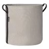 Stoffblumentopf, 50 L, Naturweiß -Urban Im Freien 304038 1 ROUND FLOWER POT 50L ECRU FABRIC ST JACQUES STONE BACSAC