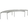 Hay Palissade Park Bank, Himmelgrau -Urban Im Freien 32HAY palissade park bench sky grey set of 2 ma