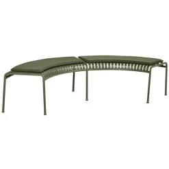 Hay Sitzkissen Für Palissade Park Bank, 2er-Set, Olivgrün -Urban Im Freien 34HAY palissade park bench pehmuste olive set of 2 ma