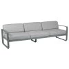 Bellevie 3-Sitzer-Sofa, Storm Grey – Flanellgrau -Urban Im Freien 35Fermob 21 th