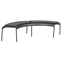 Hay Sitzkissen Für Palissade Park Bank, 2er-Set, Anthrazit 6 Hay Sitzkissen Für Palissade Park Bank, 2er-Set, Anthrazit -Urban Im Freien 36HAY palissade park bench pehmuste anthracite set of 2 ma