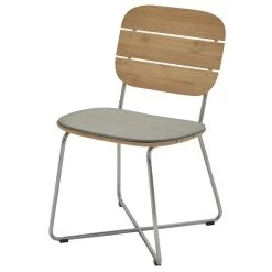 Skagerak Lilium Stuhlkissen, Aschgrau