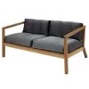 Skagerak Virkelyst 2 Sitzer Sofa, Teak – Anthrazit -Urban Im Freien 386 Skagerak 20 TH