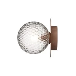 Liila 1 Outdoor Wand-/Deckenleuchte, Dunkelbronze - Klar -Urban Im Freien 389Nuura AK