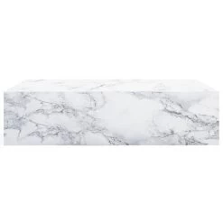 Module Marble Arbeitsplatte, 100 Cm, Weißer Carrara-Marmor