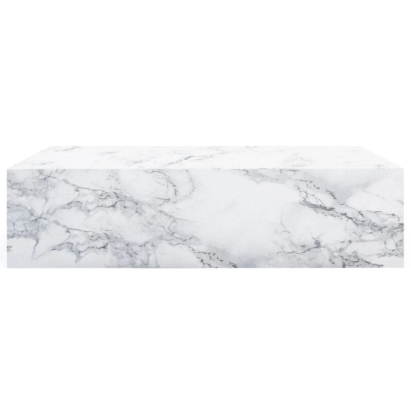 Module Marble Arbeitsplatte, 100 Cm, Weißer Carrara-Marmor 3 Module Marble Arbeitsplatte, 100 Cm, Weißer Carrara-Marmor
