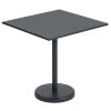 Muuto Linear Steel Cafétisch 70 X 70 Cm, Schwarz -Urban Im Freien 408Muuto AK