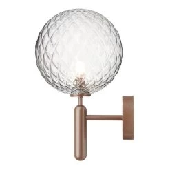 Miira Outdoor Wandleuchte, Dunkelbronze - Klar -Urban Im Freien 413Nuura AK