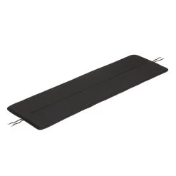 Muuto Linear Steel Sitzbankauflage, 110 Cm, Patch – Schwarz