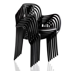 Magis Stuhl Mila, Rot -Urban Im Freien 509 Magis iso