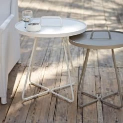 On-the-move Tisch, Groß, Weiß -Urban Im Freien 51CANE line iso