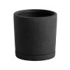Hay Plant Pot Mit Untersetzer, M, Schwarz -Urban Im Freien 5275Hay 20 TH