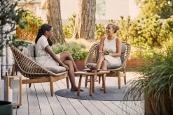 Lighthouse Laterne, Klein, Teakholz – Lavagrau -Urban Im Freien 54020UAITTT 5502UAITTT 2