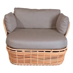 Basket Loungesessel, Natur – Taupe 10 Basket Loungesessel, Natur – Taupe -Urban Im Freien 54200UAITT 2