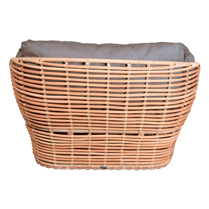 Basket Loungesessel, Natur – Taupe 4 Basket Loungesessel, Natur – Taupe – Bild 2