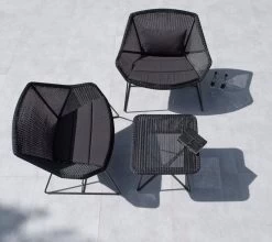 Kissenset Für Breeze Hochlehner Stuhl, Schwarz -Urban Im Freien 5468LS 5468YSN98 5064LS
