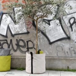 Stoffblumentopf, Dunkelgrau -Urban Im Freien 54Bacsac iso