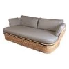 Basket 2-Sitzer-Sofa, Natur – Taupe -Urban Im Freien 55200UAITT
