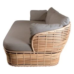 Basket 2-Sitzer-Sofa, Natur – Taupe -Urban Im Freien 55200UAITT 1