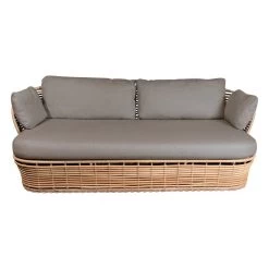 Basket 2-Sitzer-Sofa, Natur – Taupe -Urban Im Freien 55200UAITT 2
