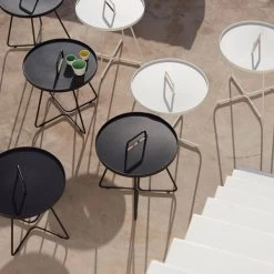 On-the-move Tisch, Groß, Weiß -Urban Im Freien 55CANE line iso