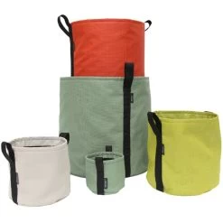 Stoffblumentopf, Dunkelgrau -Urban Im Freien 56Bacsac iso