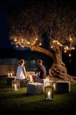 Lighthouse Laterne, Klein, Taupe -Urban Im Freien 5720AL 5724ADG 5724AT 5725TAL 5726TAL 8340RODG 8340ROLG 8340ROT 1